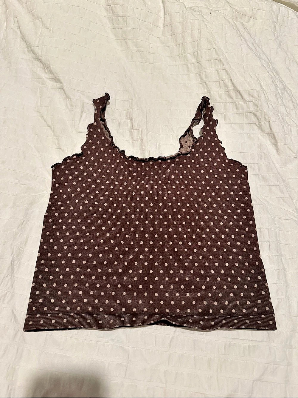 Nikibiki Polka Dots Crop Top